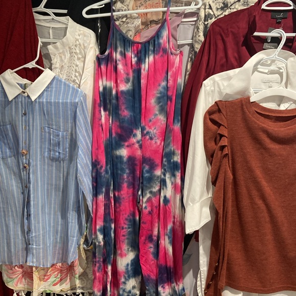 Three bird nest Jumpsuit midi wide legs - Picture 8 of 8